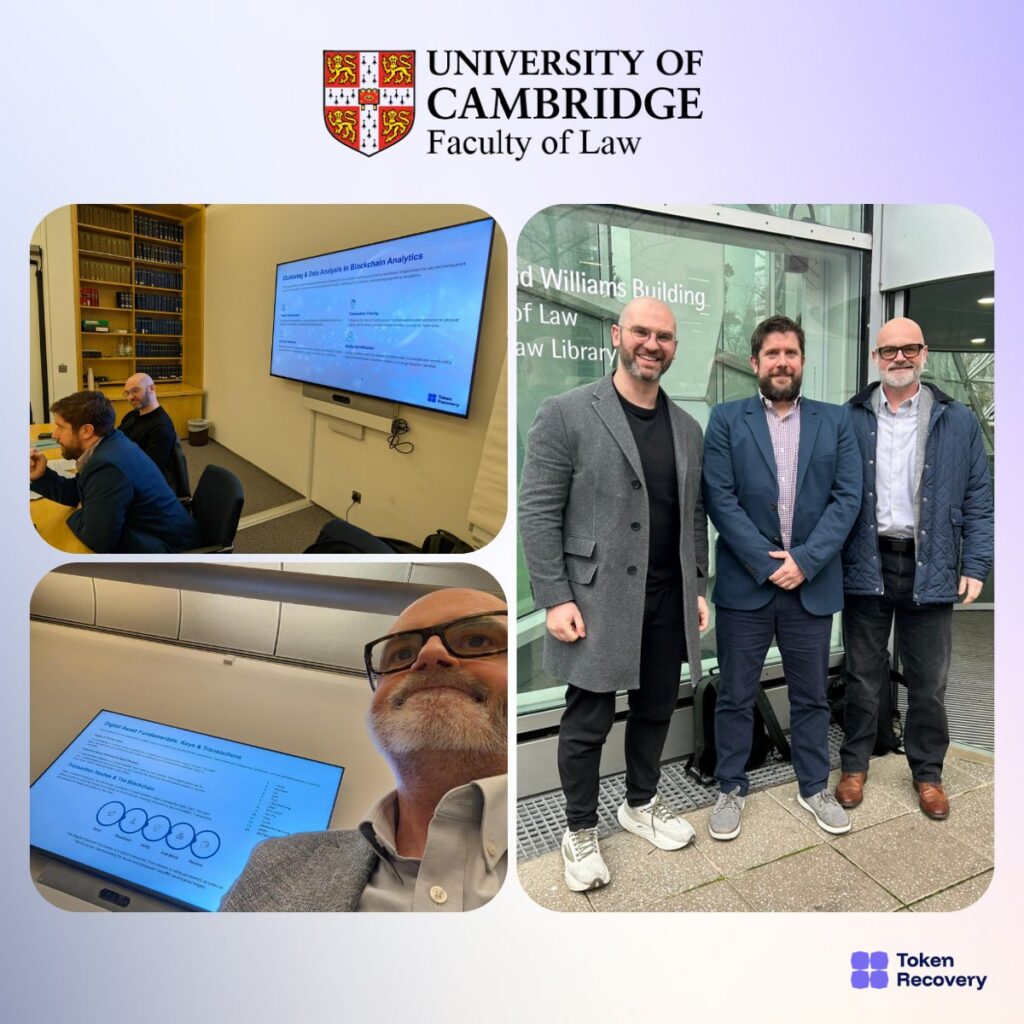 Token Recovery | Faculty of Law | Cambridge